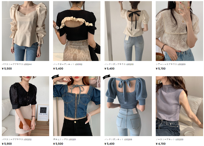 韓国ファッション通販】プチプラ可愛いから大人向けまで