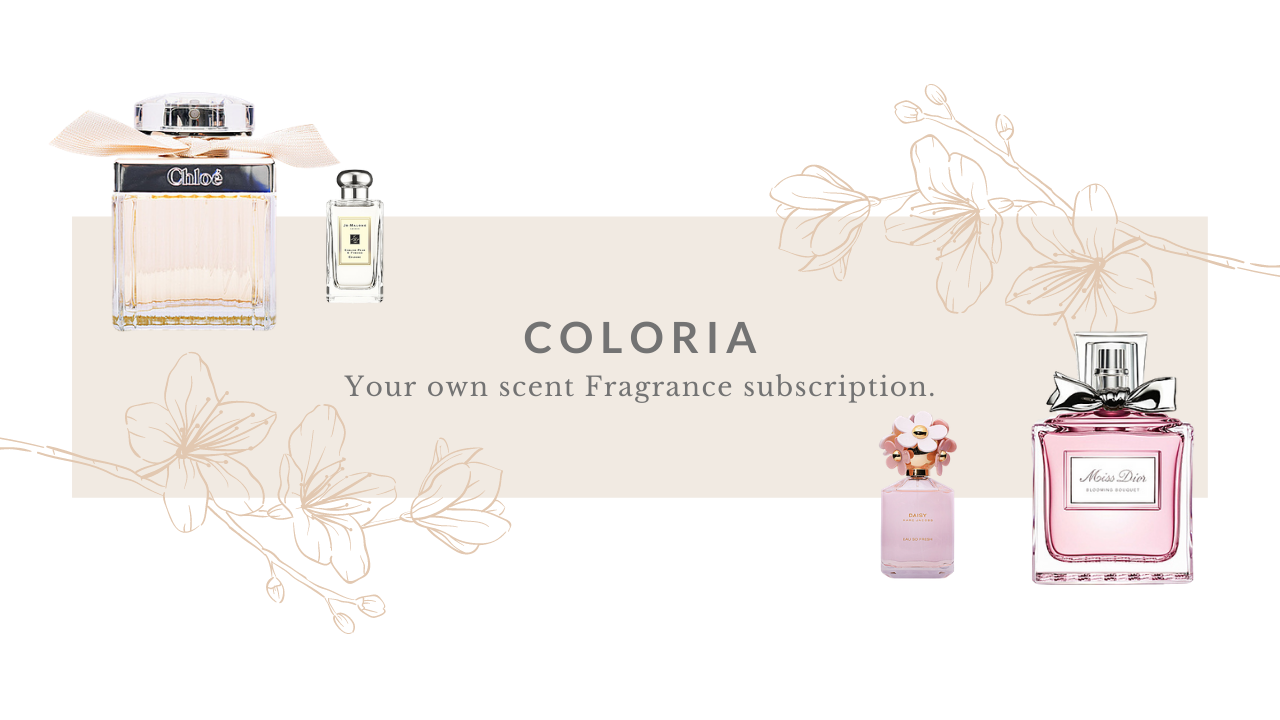 香水のサブスク！COLORIA(カラリア)がすごい！高級ブランドの香水が1980円！？